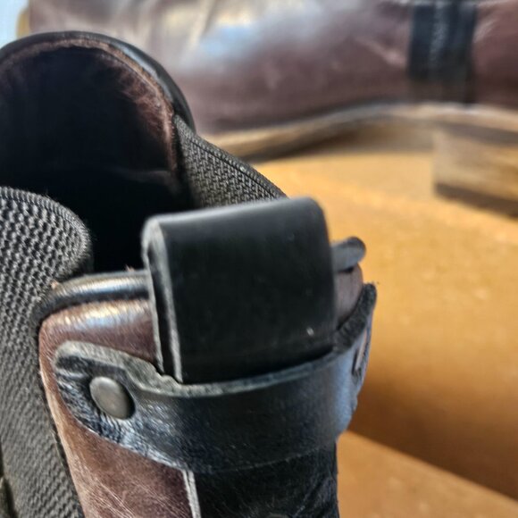 Bueno Brown Leather Chelsea Boots - Picture 3 of 5